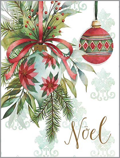 Victorian Ornaments Christmas Greeting Card - Purpose + Passion Boutique