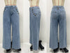 Vintage Denim Front Button Waistcoat Jeans Set - Purpose + Passion Boutique