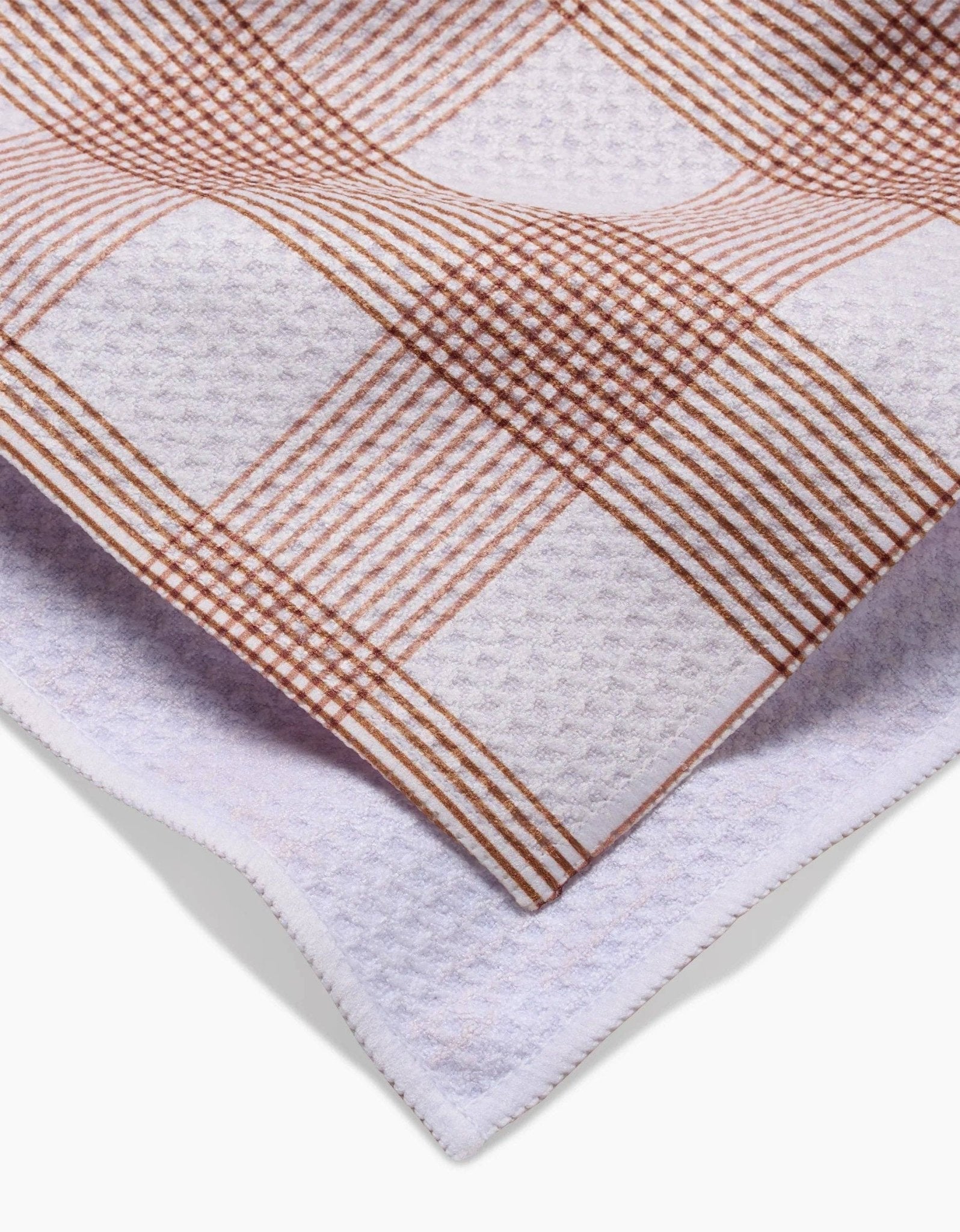 Vintage Gingham Natural Tea Towel - Purpose + Passion Boutique