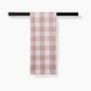 Vintage Gingham Natural Tea Towel - Purpose + Passion Boutique