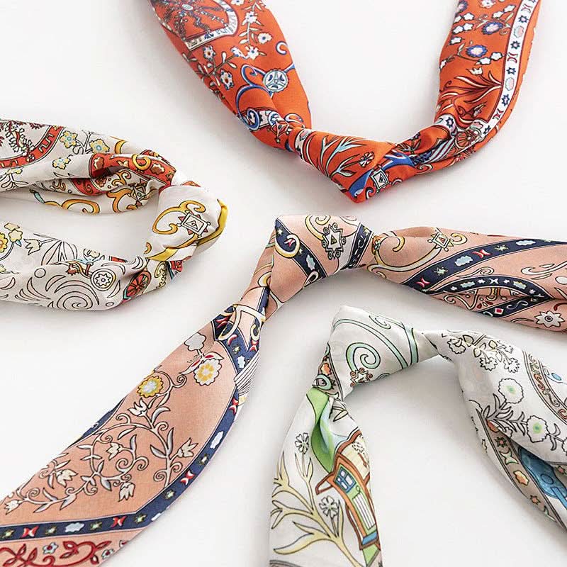 Vintage Pattern Square Scarf - Purpose + Passion Boutique