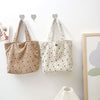 Vintage Sakura Corduroy Small Tote Bag - Purpose + Passion Boutique
