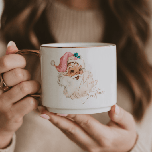 Vintage Santa Coffee Mug - Purpose + Passion Boutique