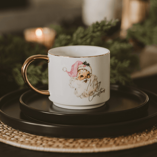 Vintage Santa Coffee Mug - Purpose + Passion Boutique