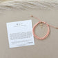 Wait Bracelet + Prayer Card - Purpose + Passion Boutique