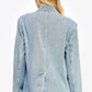 Washed Denim Blazer - Purpose + Passion Boutique