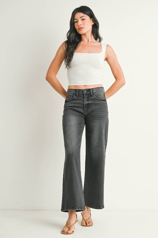 Washed Grey Relaxed Vintage Straight - Purpose + Passion Boutique