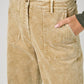 Washed Latte Corduroy Trousers - Purpose + Passion Boutique