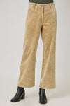 Washed Latte Corduroy Trousers - Purpose + Passion Boutique