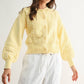 Washed Yellow Cable Knit Cardigan - Purpose + Passion Boutique