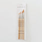 Watercolor 5 Wood Brushes Set - Purpose + Passion Boutique