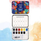 Watercolor Pocket - Set Of 12 Paints + Brush - Purpose + Passion Boutique