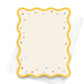 Wavy Die Cut Sprinkles and Wrinkles Notecard - Purpose + Passion Boutique