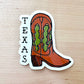 Western Boot Sticker T - Purpose + Passion Boutique