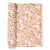 Whimsy Floral Peach Muslin Swaddle Baby Blanket - Purpose + Passion Boutique