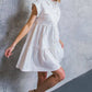 White Denim Mini Dress - Purpose + Passion Boutique
