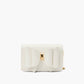 White Overflap Bow Crossbody - Purpose + Passion Boutique