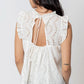 White Sleeveless Eyelet Top - Purpose + Passion Boutique