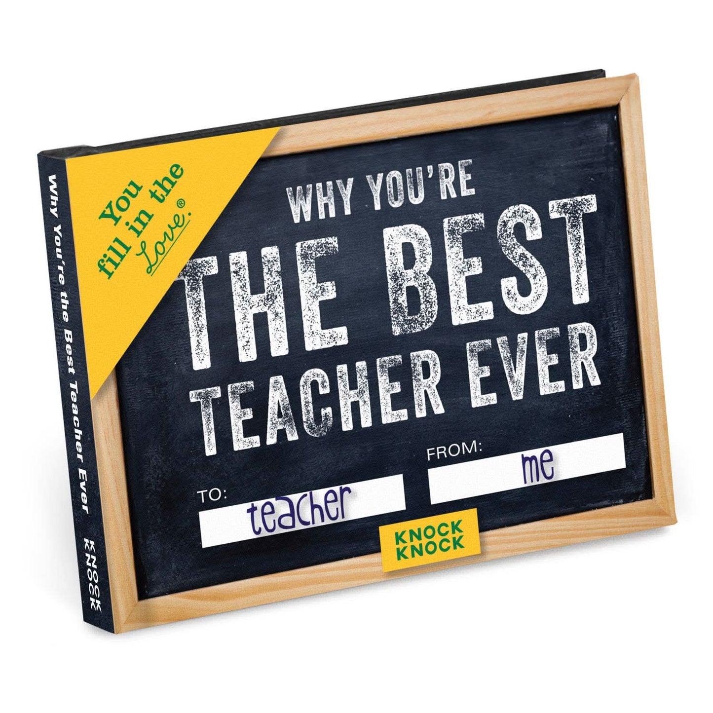 Why You're the Best Teacher Ever Fill in the Love® Book - Purpose + Passion Boutique