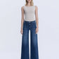 Wide Trouser High Rise Medium Wash Jean - Purpose + Passion Boutique