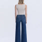 Wide Trouser High Rise Medium Wash Jean - Purpose + Passion Boutique