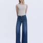 Wide Trouser High Rise Medium Wash Jean - Purpose + Passion Boutique