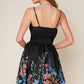 Wildflower Black Woven Mini Dress - Purpose + Passion Boutique