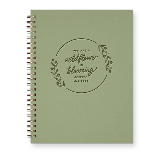 Wildflower Blooming Journal: Lined Notebook - Purpose + Passion Boutique