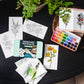 Wildflower Meadow Watercolor Painting Kit - Purpose + Passion Boutique
