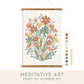 Wildflowers Meditative Art Paint by Number Kit + Frame - Purpose + Passion Boutique