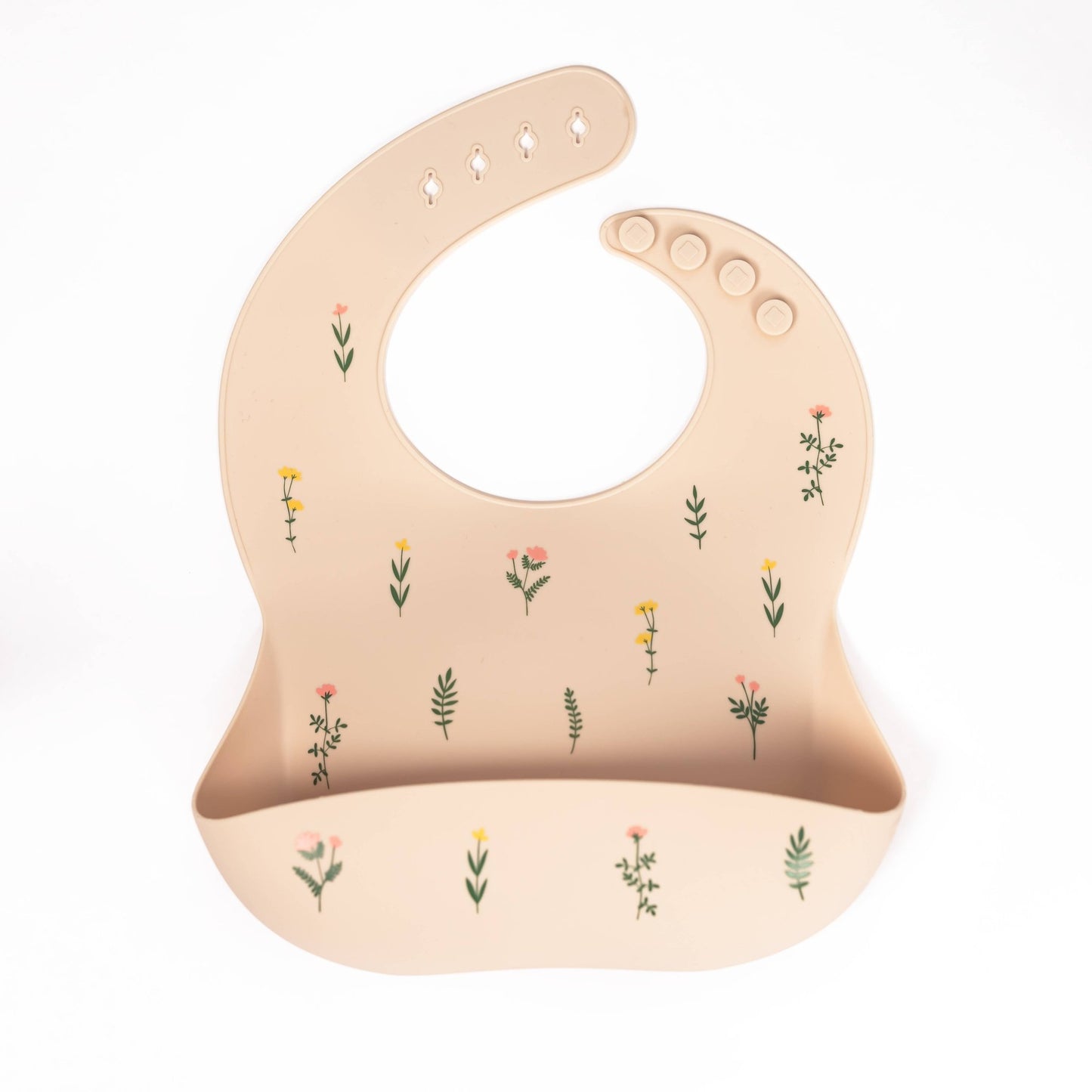 Wildflowers Silicone Bib - Purpose + Passion Boutique