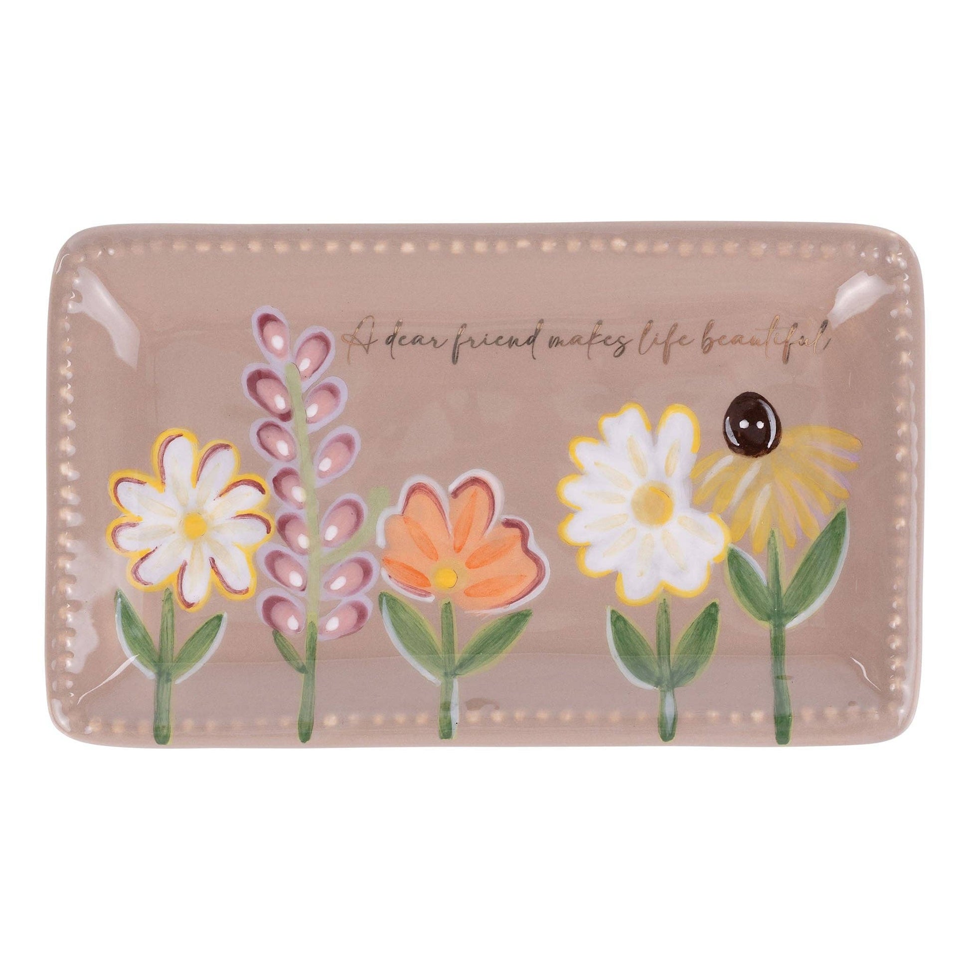 Wildflowers Trinket Tray - Purpose + Passion Boutique