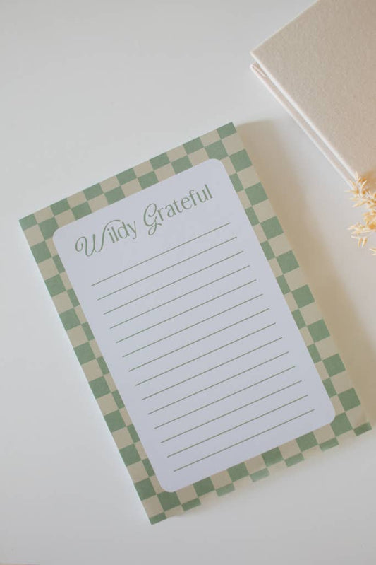 Wildly Grateful Notepad - Purpose + Passion Boutique