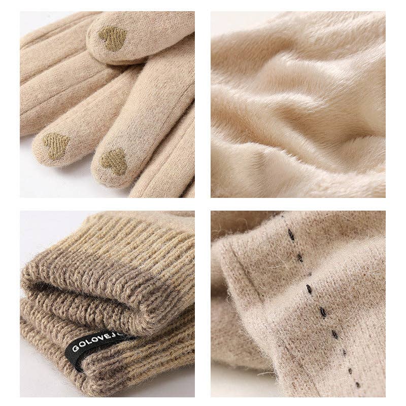 Windproof Wool Blending Gloves - Purpose + Passion Boutique