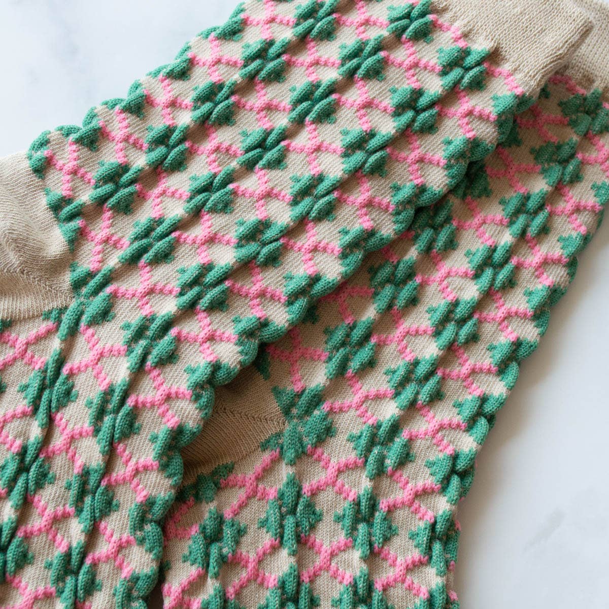 Winter Check Pattern Socks - Purpose + Passion Boutique