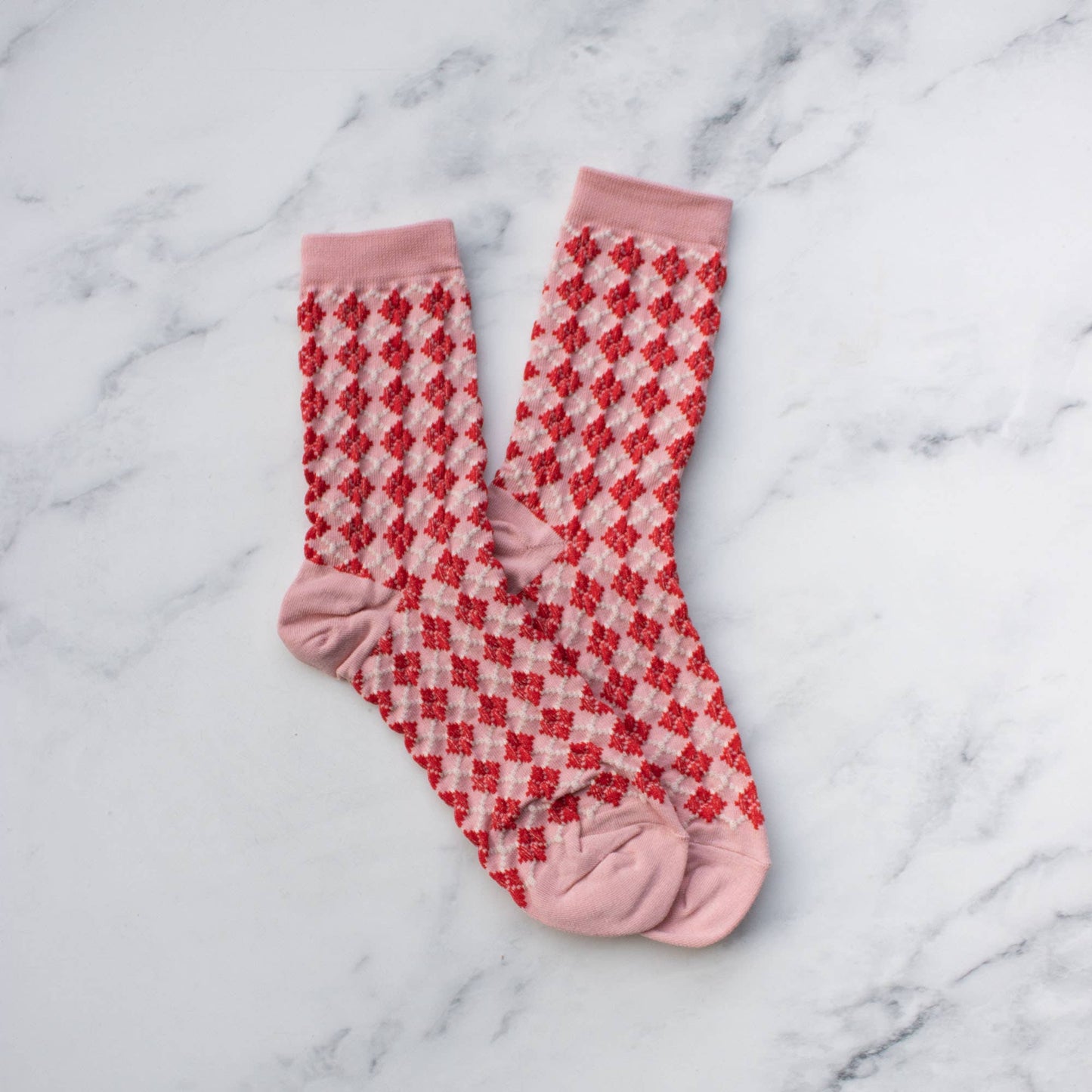 Winter Check Pattern Socks - Purpose + Passion Boutique