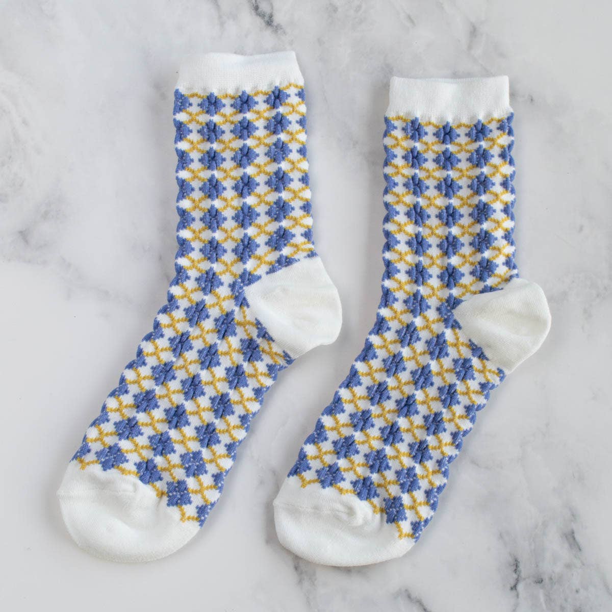 Winter Check Pattern Socks - Purpose + Passion Boutique