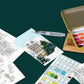 Winter Village Watercolor Painting Kit - Purpose + Passion Boutique