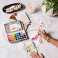 Winter Village Watercolor Painting Kit - Purpose + Passion Boutique