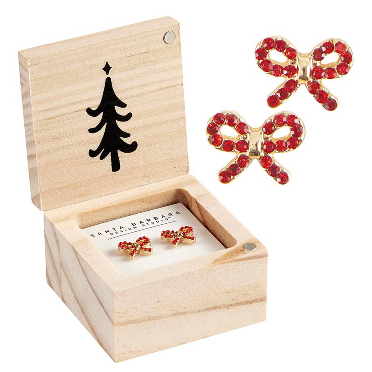 Winter Wonderland Treasure Box Earrings - Purpose + Passion Boutique