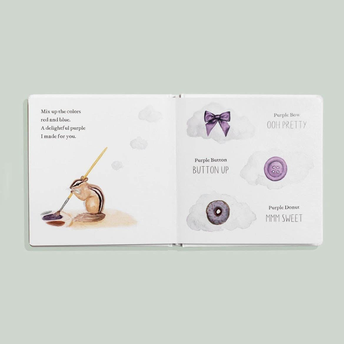 Wishy Washy: A Board Book of First Words and Colors - Purpose + Passion Boutique