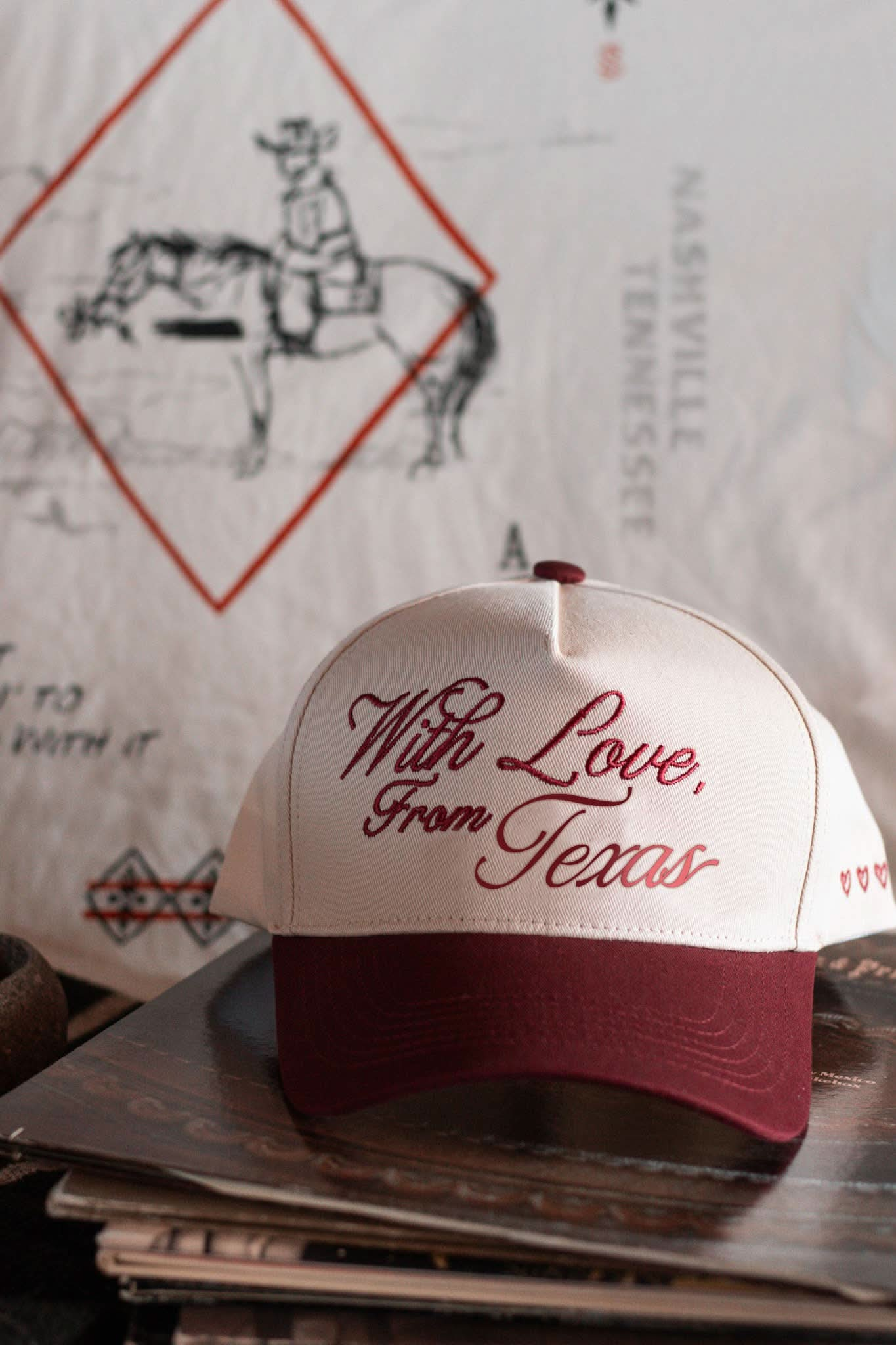 With Love, From Texas Trucker Hat - Purpose + Passion Boutique