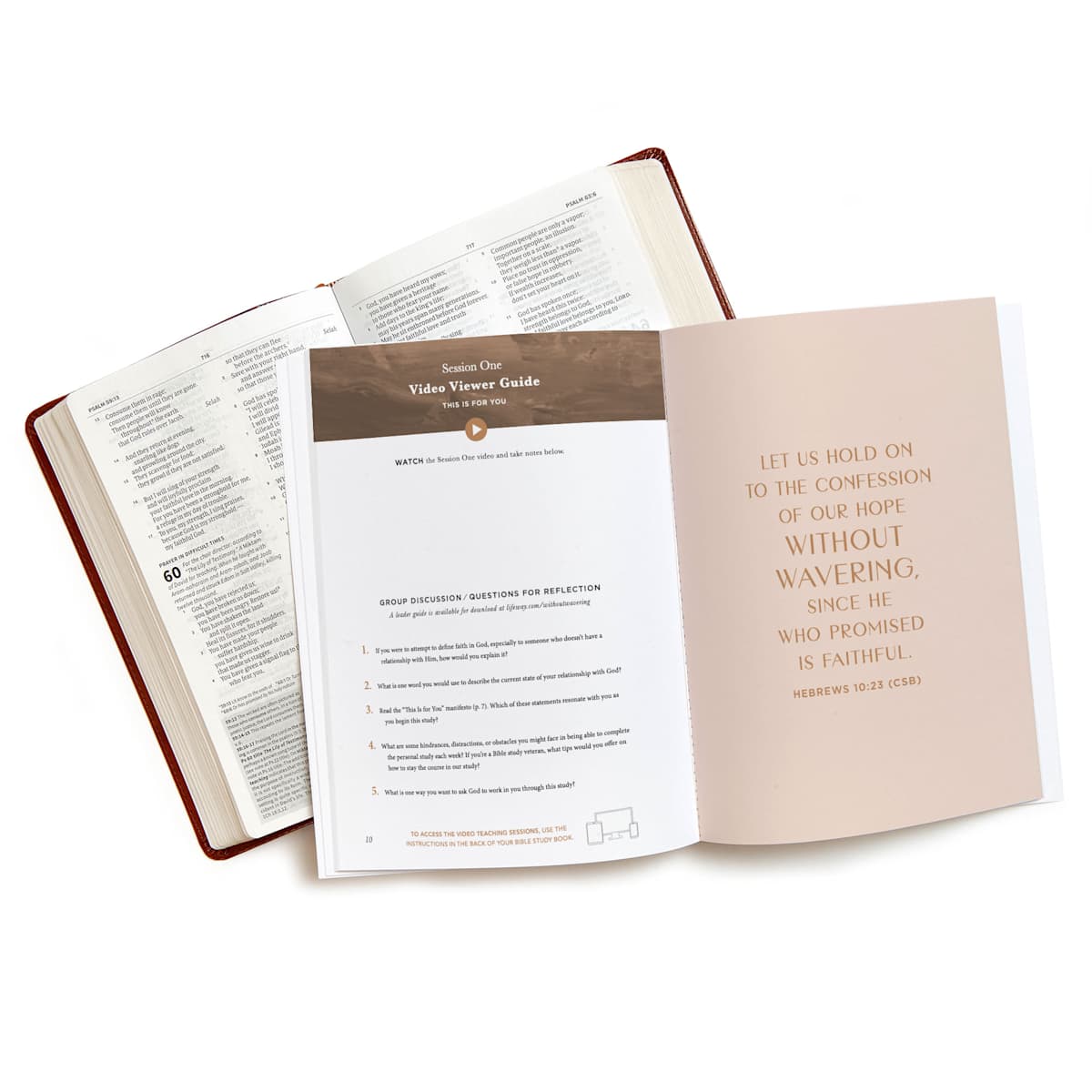 Without Wavering - Bible Study Book with Video Access - Purpose + Passion Boutique
