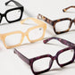 Women's Bold Square Frame Reading Glasses - Purpose + Passion Boutique