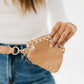 Wonderlust Woven Dual Pouch Wristlet  - Purpose + Passion Boutique