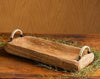 Wood Coffee Table Tray with Handles - Purpose + Passion Boutique