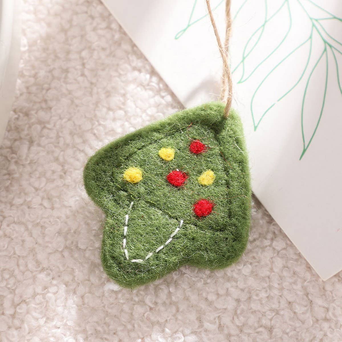 Wool Felt Christmas Ornament (9pc) - Purpose + Passion Boutique