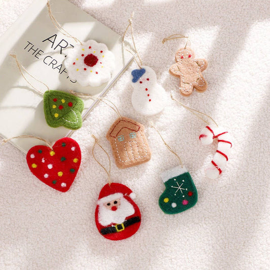 Wool Felt Christmas Ornament (9pc) - Purpose + Passion Boutique