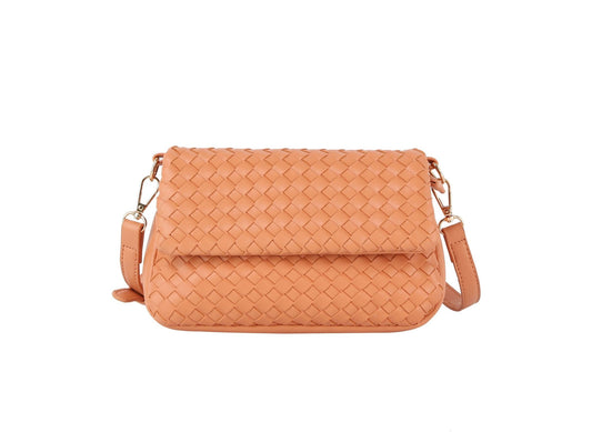 Woven Flap Over Clutch - Purpose + Passion Boutique