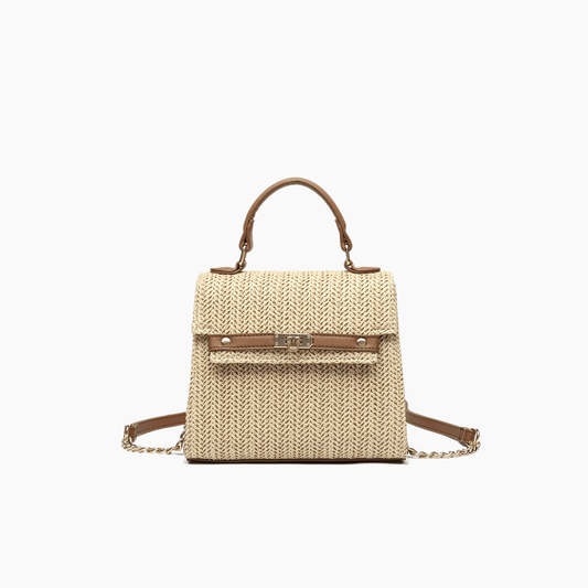 Woven Straw Crossbody Purse - Purpose + Passion Boutique